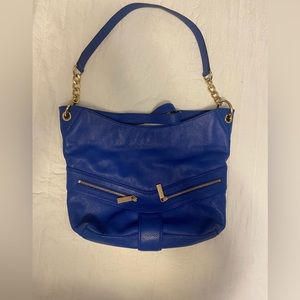Blue Michael Kors purse